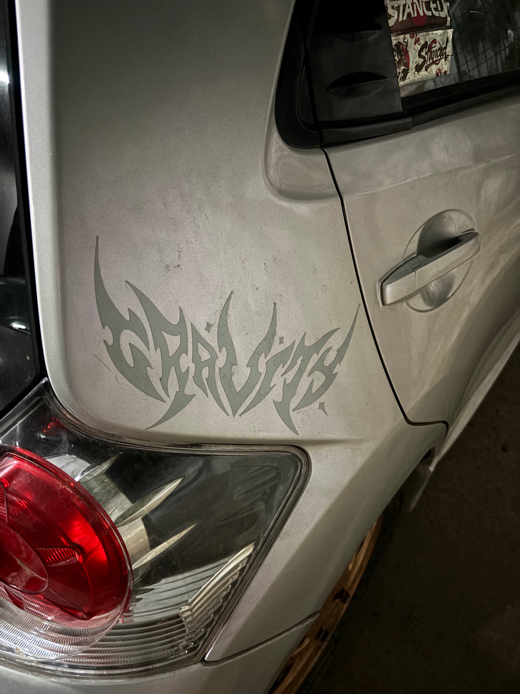 Gravity Vinyl Decal